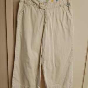 Women's Jrs Y2K Rusty Brand Tan Crop Skate Pants Size 5